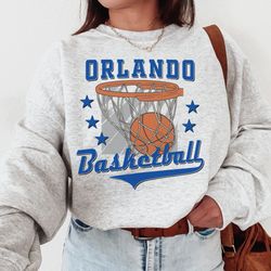 vintage orlando basketball sweatshirt t-shirt, orlando basketball shirt, magic t-shirt, orlando fan shirt, retro orlando