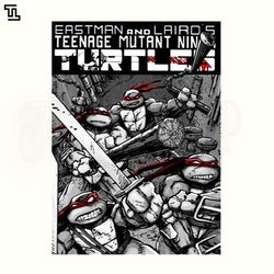 eastman and lairds turtles png, comic png download