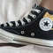 Custom Embroidery Shoes, Flower Converse Handmade, Women's Shoes, Wedding Gift, Converse Hi Chuck 1970s, Wedding Sneakers, Valentine Gift - 5.jpg