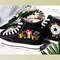 Custom Embroidery Shoes, Flower Converse Handmade, Women's Shoes, Wedding Gift, Converse Hi Chuck 1970s, Wedding Sneakers, Valentine Gift - 1.jpg