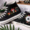 Custom Embroidery Shoes, Flower Converse Handmade, Women's Shoes, Wedding Gift, Converse Hi Chuck 1970s, Wedding Sneakers, Valentine Gift - 8.jpg