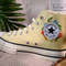 Custom Embroidery Shoes, Flower Converse Handmade, Women's Shoes, Wedding Gift, Converse Hi Chuck 1970s, Wedding Sneakers, Valentine Gift - 7.jpg