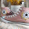 Custom Embroidery Shoes, Flower Converse Handmade, Women's Shoes, Wedding Gift, Converse Hi Chuck 1970s, Wedding Sneakers, Valentine Gift - 5.jpg