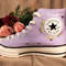 Custom Embroidery Shoes, Flower Converse Handmade, Women's Shoes, Wedding Gift, Converse Hi Chuck 1970s, Wedding Sneakers, Valentine Gift - 8.jpg