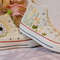 Custom Embroidery Shoes, Flower Converse Handmade, Women's Shoes, Wedding Gift, Converse Hi Chuck 1970s, Wedding Sneakers, Valentine Gift - 6.jpg
