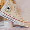 Custom Embroidery Shoes, Flower Converse Handmade, Women's Shoes, Wedding Gift, Converse Hi Chuck 1970s, Wedding Sneakers, Valentine Gift - 7.jpg
