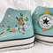 Custom Embroidery Shoes, Flower Converse Handmade, Women's Shoes, Wedding Gift, Converse Hi Chuck 1970s, Wedding Sneakers, Valentine Gift - 2.jpg