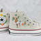 Custom Embroidery Shoes, Flower Converse Handmade, Women's Shoes, Wedding Gift, Converse Hi Chuck 1970s, Wedding Sneakers, Valentine Gift - 9.jpg