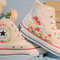 Custom Embroidery Shoes, Flower Converse Handmade, Women's Shoes, Wedding Gift, Converse Hi Chuck 1970s, Wedding Sneakers, Valentine Gift - 2.jpg