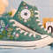 Custom Embroidery Shoes, Flower Converse Handmade, Women's Shoes, Wedding Gift, Converse Hi Chuck 1970s, Wedding Sneakers, Valentine Gift - 2.jpg