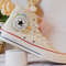 Custom Embroidery Shoes, Flower Converse Handmade, Women's Shoes, Wedding Gift, Converse Hi Chuck 1970s, Wedding Sneakers, Valentine Gift - 7.jpg