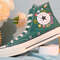 Custom Embroidery Shoes, Flower Converse Handmade, Women's Shoes, Wedding Gift, Converse Hi Chuck 1970s, Wedding Sneakers, Valentine Gift - 7.jpg