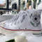 Custom Floral Embroidered Shoes, Handmade Embroidered Converse, Converse Custom, Converse Wreath Flower, Custom Flower Chuck Taylor 1970s - 5.jpg