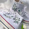 Custom Floral Embroidered Shoes, Handmade Embroidered Converse, Converse Custom, Converse Wreath Flower, Custom Flower Chuck Taylor 1970s - 6.jpg