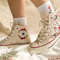 Custom Floral Embroidered Shoes, Handmade Embroidered Converse, Converse Custom, Converse Wreath Flower, Custom Flower Chuck Taylor 1970s - 4.jpg