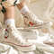 Custom Floral Embroidered Shoes, Handmade Embroidered Converse, Converse Custom, Converse Wreath Flower, Custom Flower Chuck Taylor 1970s - 6.jpg