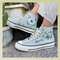 Custom Floral Embroidered Shoes, Handmade Embroidered Converse, Converse Custom, Converse Wreath Flower, Custom Flower Chuck Taylor 1970s - 1.jpg