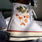 Custom Floral Embroidered Shoes, Handmade Embroidered Converse, Converse Custom, Converse Wreath Flower, Custom Flower Chuck Taylor 1970s - 5.jpg