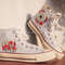 Custom Floral Embroidered Shoes, Handmade Embroidered Converse, Converse Custom, Converse Wreath Flower, Custom Flower Chuck Taylor 1970s - 2.jpg