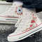 Custom Floral Embroidered Shoes, Handmade Embroidered Converse, Converse Custom, Converse Wreath Flower, Custom Flower Chuck Taylor 1970s - 2.jpg