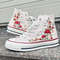 Custom Floral Embroidered Shoes, Handmade Embroidered Converse, Converse Custom, Converse Wreath Flower, Custom Flower Chuck Taylor 1970s - 7.jpg