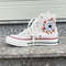 Custom Floral Embroidered Shoes, Handmade Embroidered Converse, Converse Custom, Converse Wreath Flower, Custom Flower Chuck Taylor 1970s - 9.jpg
