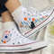 Custom Floral Embroidered Shoes, Handmade Embroidered Converse, Converse Custom, Converse Wreath Flower, Custom Flower Chuck Taylor 1970s - 2.jpg