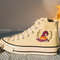 Custom Floral Embroidered Shoes, Handmade Embroidered Converse, Converse Custom, Converse Wreath Flower, Custom Flower Chuck Taylor 1970s - 9.jpg