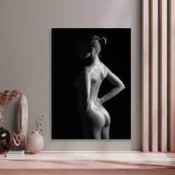 naked couple photo, nude canvas, sexy man woman poster, sexy man poster, naked couple poster, naked man art canvas, sexy