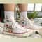 Custom Floral Embroidered Shoes, Handmade Embroidered Converse, Converse Custom, Converse Wreath Flower, Custom Flower Chuck Taylor 1970s - 1.jpg