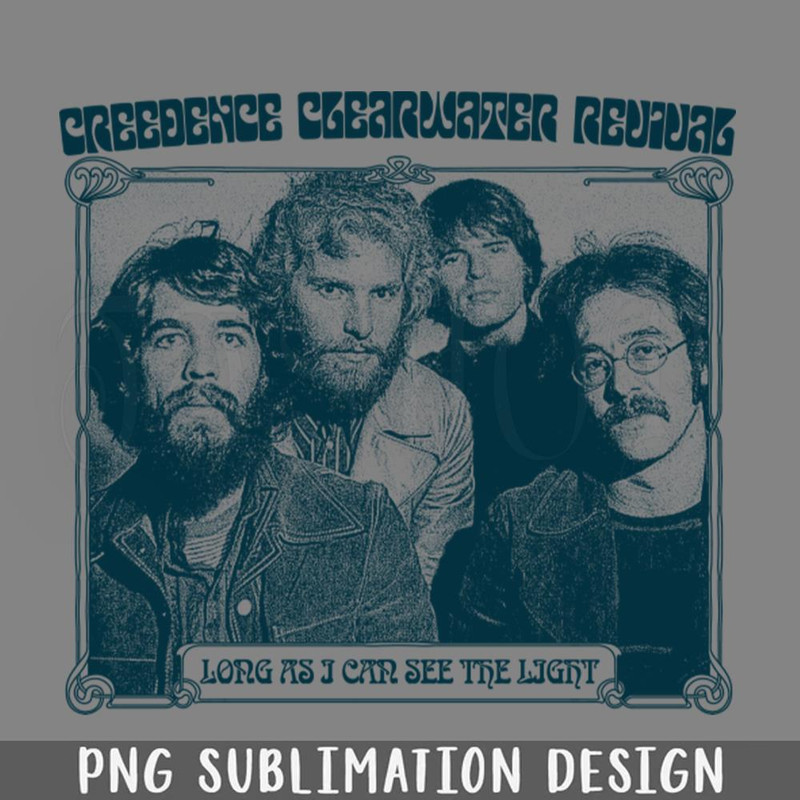 DMCC355-Creedence Clearwater Revival Original Vintage Style Fan Artwork PNG Download.jpg
