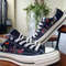 Custom Floral Embroidered Shoes, Handmade Embroidered Converse, Converse Custom, Converse Wreath Flower, Custom Flower Chuck Taylor 1970s - 5.jpg