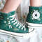 Custom Floral Embroidered Shoes, Handmade Embroidered Converse, Converse Custom, Converse Wreath Flower, Custom Flower Chuck Taylor 1970s - 7.jpg