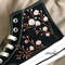 Custom Floral Embroidered Shoes, Handmade Embroidered Converse, Converse Custom, Converse Wreath Flower, Custom Flower Chuck Taylor 1970s - 4.jpg