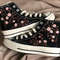 Custom Floral Embroidered Shoes, Handmade Embroidered Converse, Converse Custom, Converse Wreath Flower, Custom Flower Chuck Taylor 1970s - 5.jpg