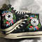 Custom Floral Embroidered Shoes, Handmade Embroidered Converse, Converse Custom, Converse Wreath Flower, Custom Flower Chuck Taylor 1970s - 7.jpg