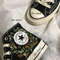 Custom Floral Embroidered Shoes, Handmade Embroidered Converse, Converse Custom, Converse Wreath Flower, Custom Flower Chuck Taylor 1970s - 7.jpg