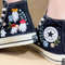 Mushroom And Ghost Converse, Halloween Converse, Custom Floral Embroidery Shoes, Converse Floral, Embroidered Mushroom Shoes, High Tops - 2.jpg
