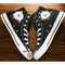 Universe And Star Embroidery, Converse Embroidered Flower, Converse High Top Customized, Embroidered Rockets And Astronauts Converse - 4.jpg