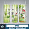 Christmas Tumbler Sublimation Designs 20oz Skinny Tumbler Wrap, Cartoon Funny Christmas Design Tumbler PNG Digital 2D (46).jpg