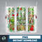 Christmas Tumbler Sublimation Designs 20oz Skinny Tumbler Wrap, Cartoon Funny Christmas Design Tumbler PNG Digital 2D (58).jpg
