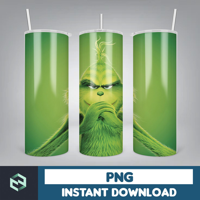 Christmas Tumbler Sublimation Designs 20oz Skinny Tumbler Wrap, Cartoon Funny Christmas Design Tumbler PNG Digital 2D (59).jpg