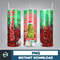 Christmas Tumbler Sublimation Designs 20oz Skinny Tumbler Wrap, Cartoon Funny Christmas Design Tumbler PNG Digital 2D (72).jpg