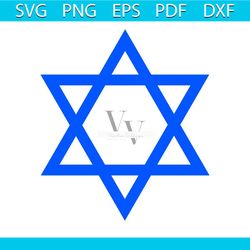 jewish logo pray for israel conflict svg digital cricut file