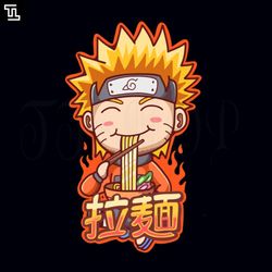 naruto chibi eating ramen naruto png