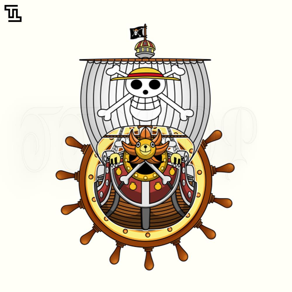 TTE123-Thousand Sunny Pirate Ship PNG, One Piece PNG Download.jpg