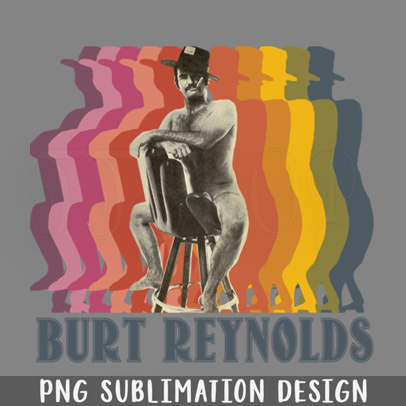DMBB735-Burt Reynolds Retro Fade PNG Download.jpg