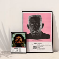 Custom Album Print, Tracklist Poster, Pop Culture Art, Music Album Poster, Album Cover Poster, Personalised Album