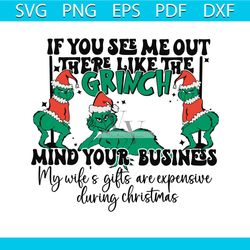 retro funny christmas grinch quotes svg digital cricut file