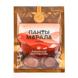 Slices of maral antlers dry natural for immunity, 25 gr. (0.88 oz.)